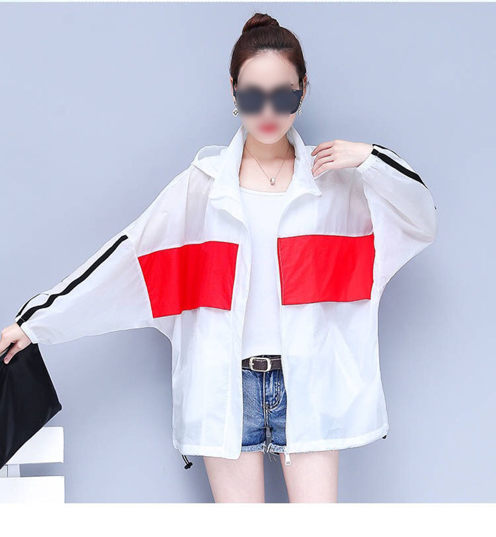 Summer Thin Women Trench Coat Sunscreen Sun protection Clothing