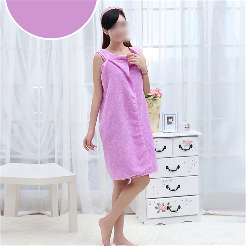 Bathroom Women Microfiber Bath Towels for Adults Wearable Beach Towel Bath Wrap Towel Bath Gown
