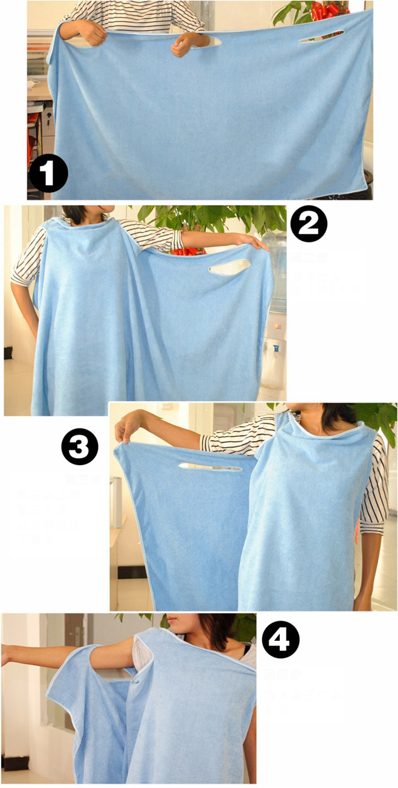 Bathroom Women Microfiber Bath Towels for Adults Wearable Beach Towel Bath Wrap Towel Bath Gown