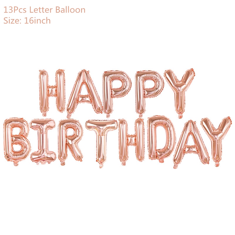Wedding Birthday Party Balloons Letter Foil Balloon Baby Shower Anniversary Event Party Decor