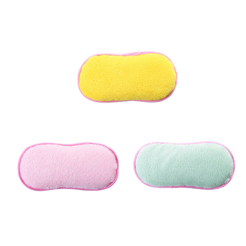 3pcs Kitchen Strong Nonstick Oil Fiber Dish Washing Towel Bowl Washing Cloth