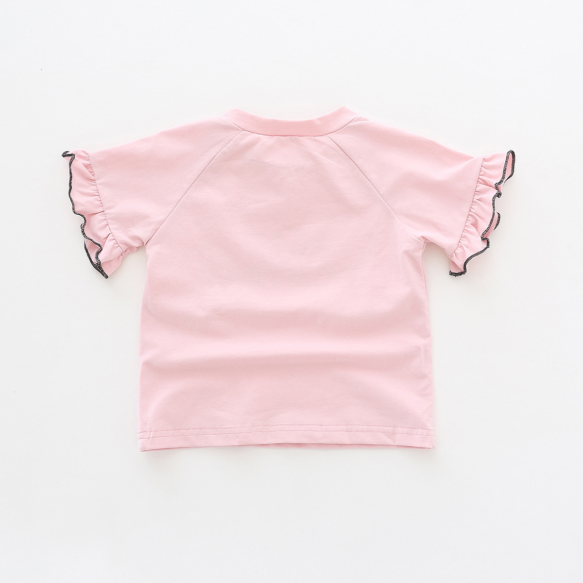 Summer Baby Girls T-shirt Fashion Short Sleeve Children Clothing For Girls 1-2Years Infant Clothes