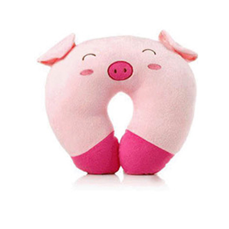 Soft Cartoon Cute Shape Neck Pillow Travel Memory Foam Neck Pillow For Aircraft Sleep Pillow