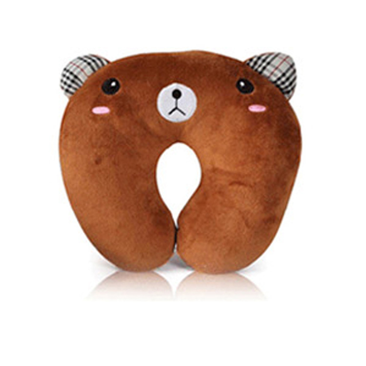 Soft Cartoon Cute Shape Neck Pillow Travel Memory Foam Neck Pillow For Aircraft Sleep Pillow