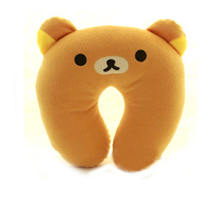 Soft Cartoon Cute Shape Neck Pillow Travel Memory Foam Neck Pillow For Aircraft Sleep Pillow