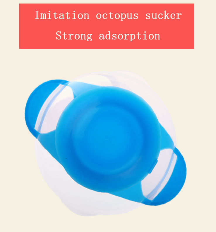 Baby Feeding Food Supplement Bowl Children's Tableware Kid Drop-Proof Spoon Bowl Dinnerware