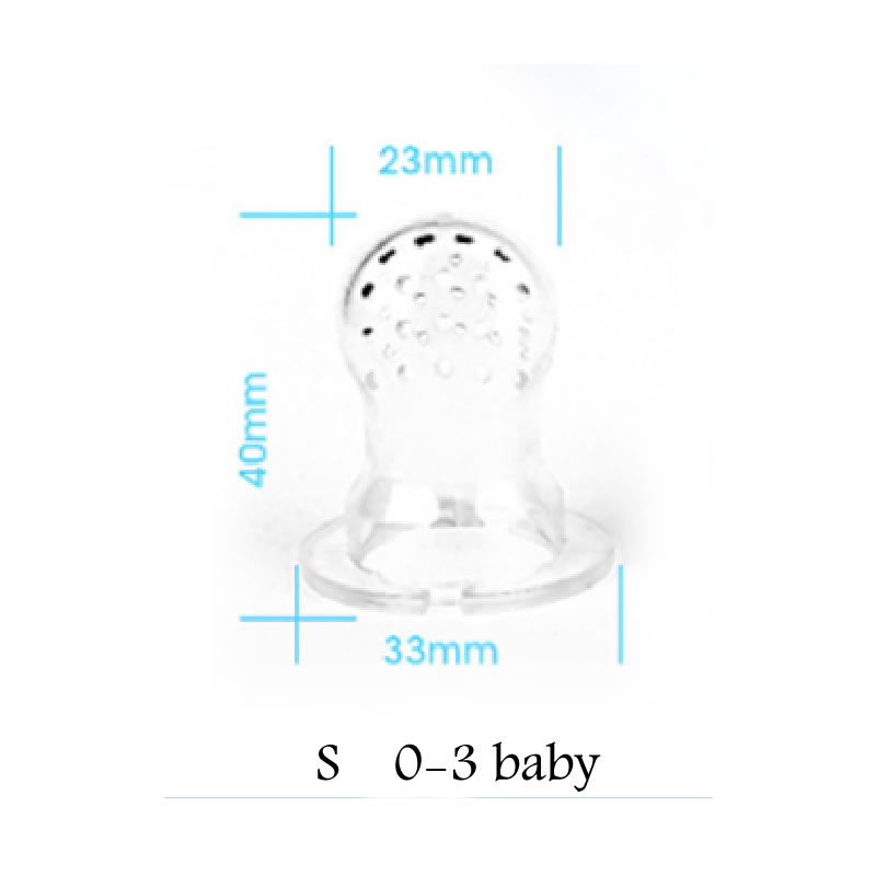 Child baby safe non-toxic food supplement fruit feeder baby pacifier fresh fruit food supplement