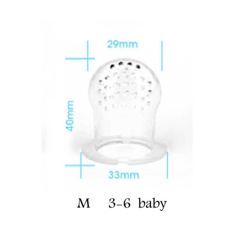 Child baby safe non-toxic food supplement fruit feeder baby pacifier fresh fruit food supplement