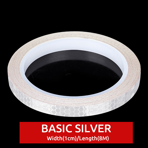 Mountain Bike Reflective Stickers Fluorescent Strips Luminous Reflectors Stickers Decoration