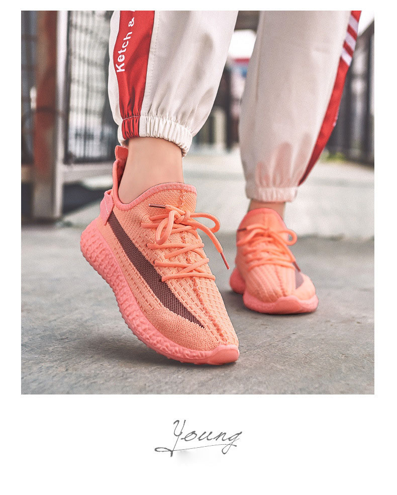 Women&apos;s Shoes Spring Breathable Sports Casual Lightweight Low-Top Shoes.