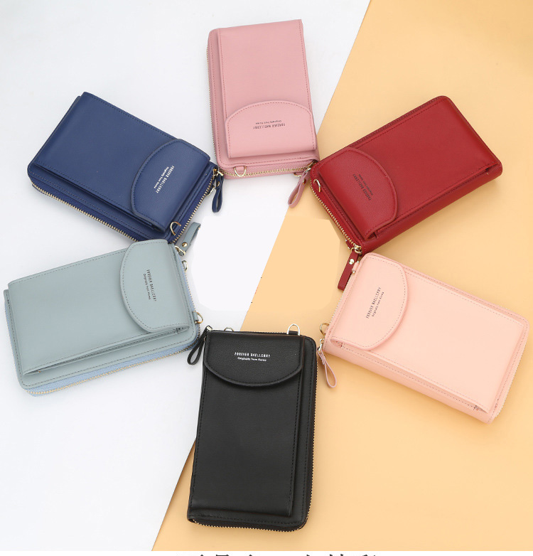 New Women Casual Wallet Cell Phone Wallet Big Card Holders Wallet Handbag Purse Clutch Messenger