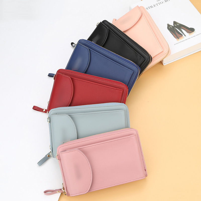 New Women Casual Wallet Cell Phone Wallet Big Card Holders Wallet Handbag Purse Clutch Messenger