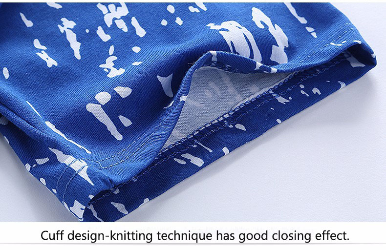 Summer Leisure Sports Version Cotton Short-Sleeved Five-Point Pants Two-Piece Suit.