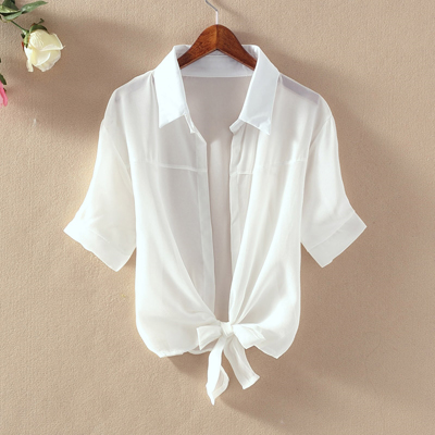 Fashion Women Chiffon Shirt Top + Mini Short A Line Letter Spaghetti Strap Dress Two Pieces Sets