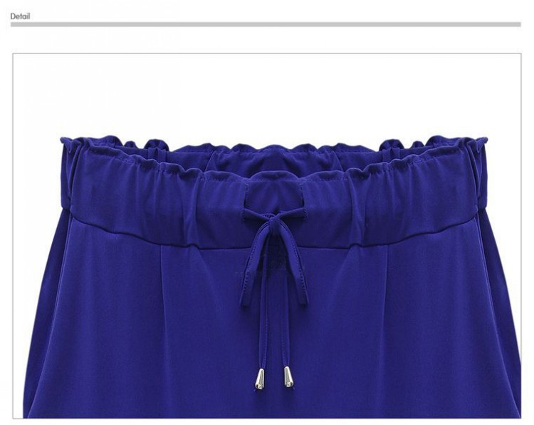 Fashion Chiffon Pants Casual Harem Pants Elastic Waist Plus Size Women Pantalones Harem Pants