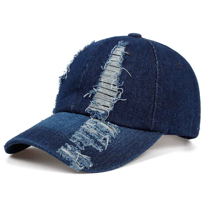 Spring and Autumn Fashion Worn Denim Cap Summer Outdoor Leisure Sport Hats