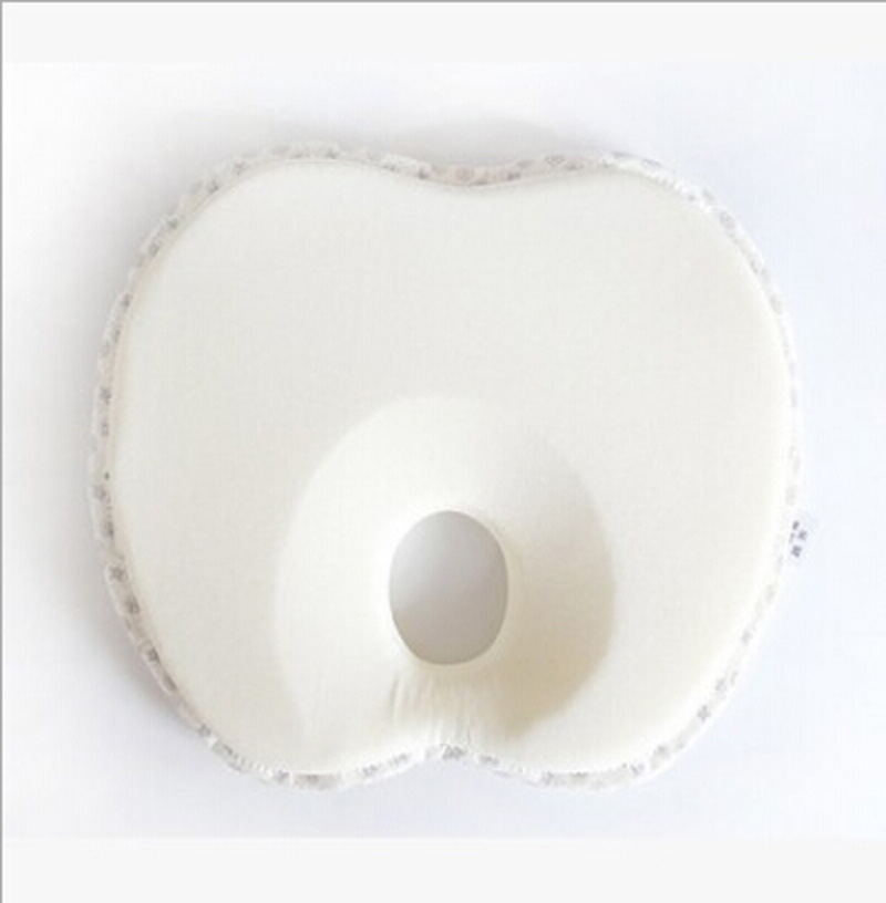 Newborn Infant Anti Roll Pillow Prevent Infant Support Baby Crib Flat Head Pillow for Newborn