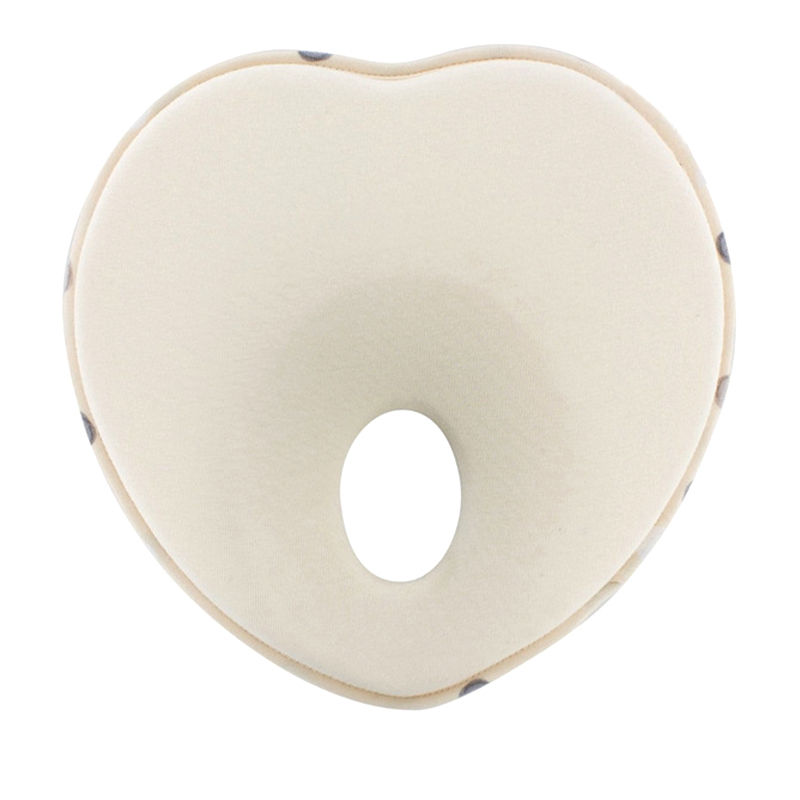 Newborn Infant Anti Roll Pillow Prevent Infant Support Baby Crib Flat Head Pillow for Newborn