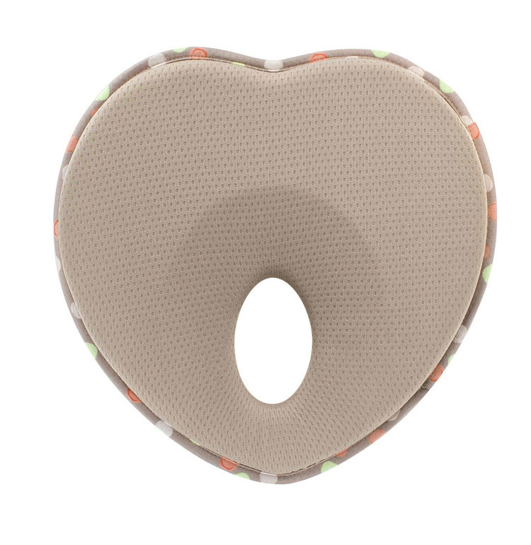 Newborn Infant Anti Roll Pillow Prevent Infant Support Baby Crib Flat Head Pillow for Newborn