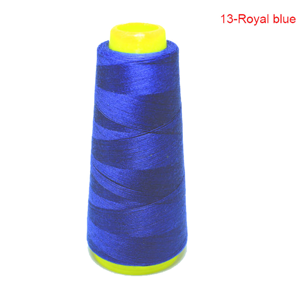 Durable 3000M Yards Overlocking Sewing Machine Line Industrial Polyester Thread Metre Cones