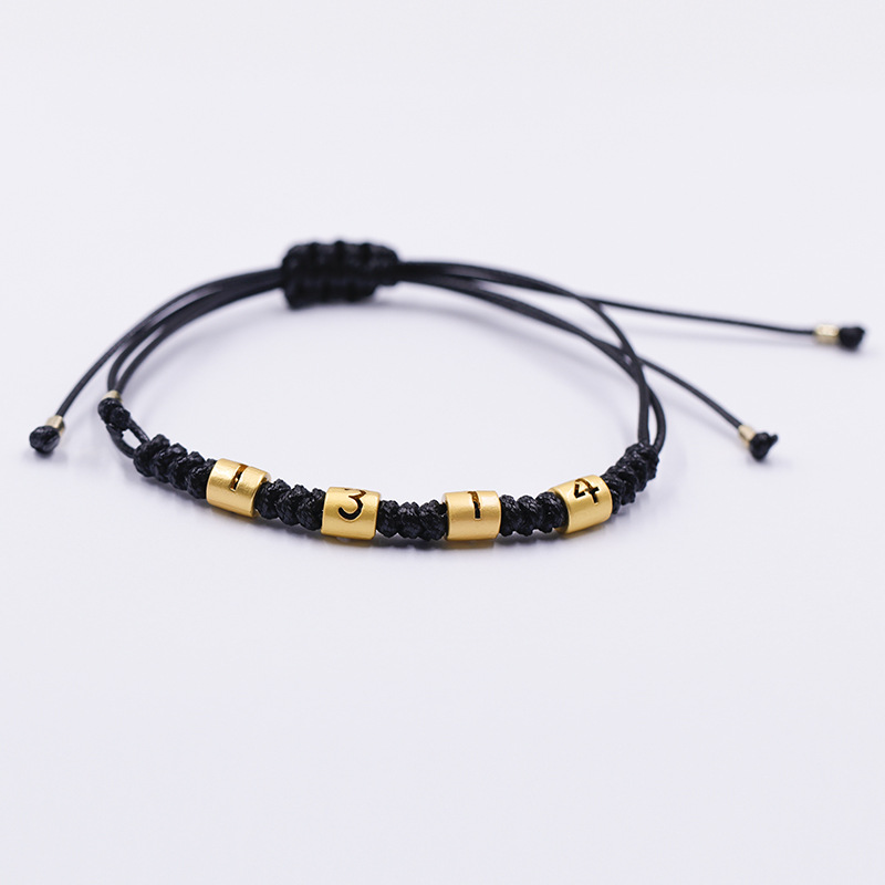 Couple Red Rope Bracelet 520 I Love You 1314 Lifetime Creative Bracelet