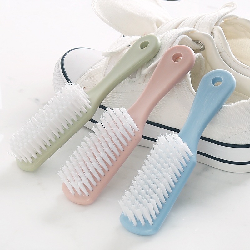 Household Multifunctional Plastic Laundry Brush Color Soft Hair Brush Clothes Cleaning Brush