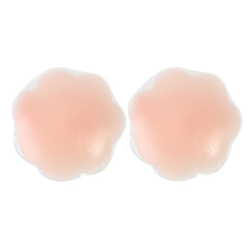 2pcs / 1 Pair Invisible Silicone Breast Pad Women Boob Lift Tape Bra Chest Nipple Cover Sticker Pad