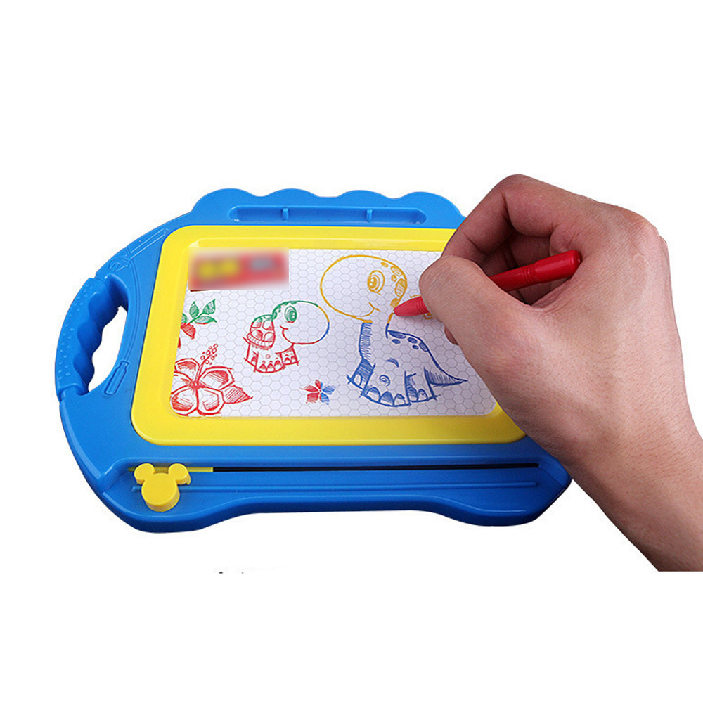 Kids Painting Toys New Educational Kids Doodle Toy Erasable Magnetic Drawing Board + Pen Xmas Gift