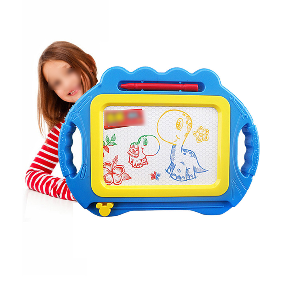 Kids Painting Toys New Educational Kids Doodle Toy Erasable Magnetic Drawing Board + Pen Xmas Gift