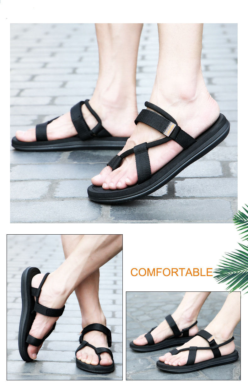 Sandals Men's Tide Summer New Couple Feet Slippers Explosion.