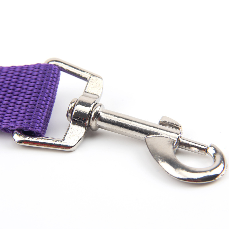 2PC Random Pet Dog Cat Car Seat Belt Adjustable Harness Seatbelt Lead Leash Travel Pet Supplies