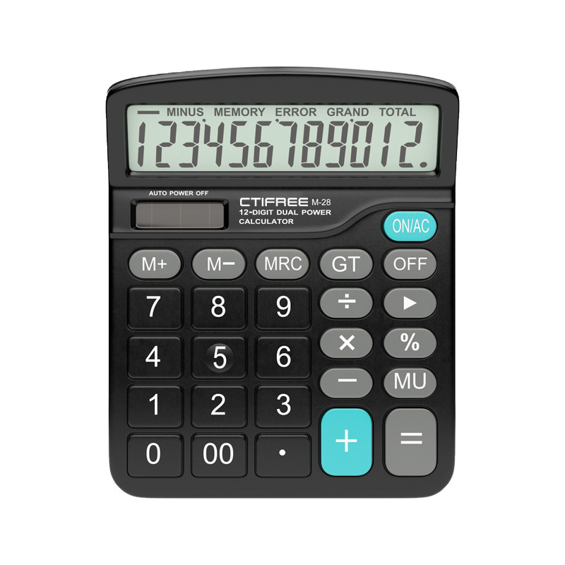 Solar Calculator Office Finance Home Computer Energy Saving