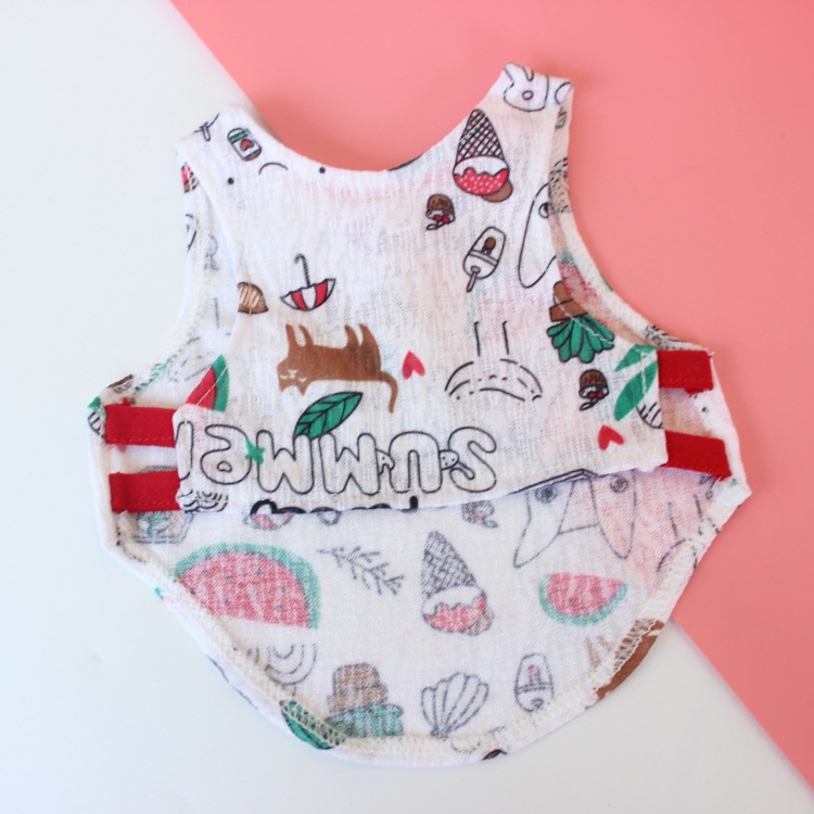 3PCS Vest Dog Cat Summer Thin Teddy Keji Bomei Yingdou Pet Puppy Clothes.
