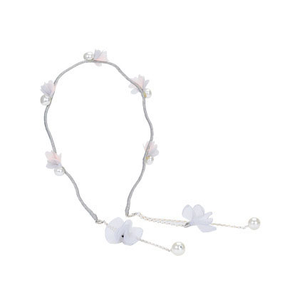Fake Earrings Headband Fabric Sweet Tassel Hair Accessories Flowers Mori Women's Small Fresh.