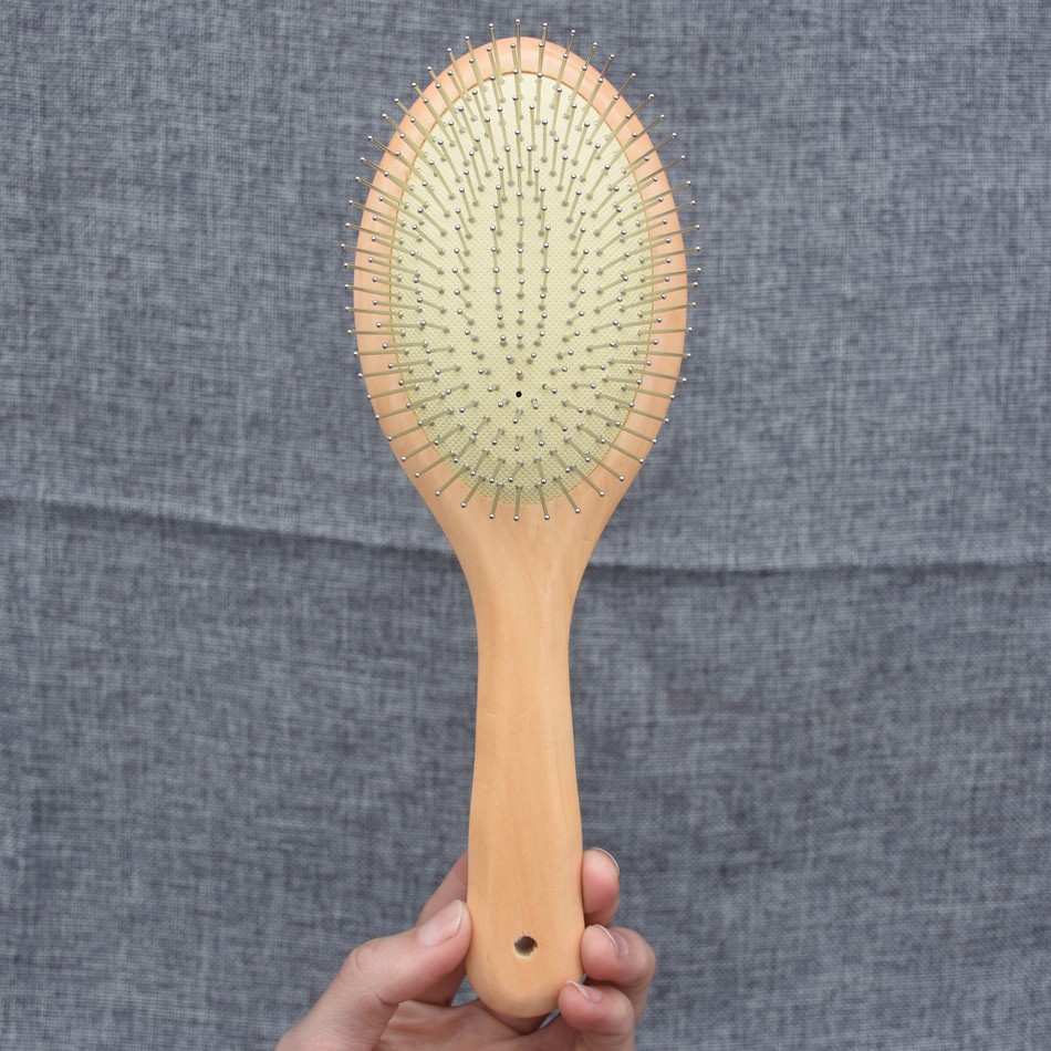 Wooden Comb Anti-static Wood Paddle Air Bag Comb Hairbrush High Quality Massage Hair Brush