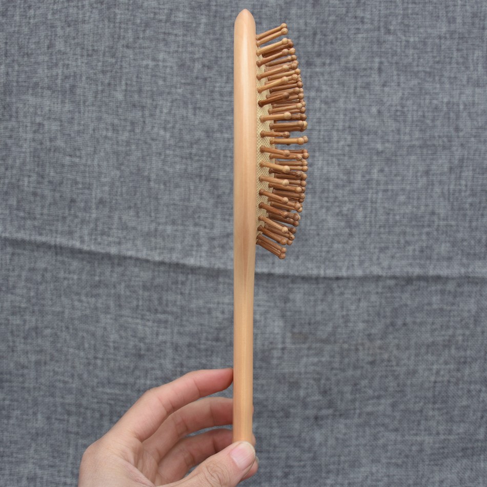 Wooden Comb Anti-static Wood Paddle Air Bag Comb Hairbrush High Quality Massage Hair Brush