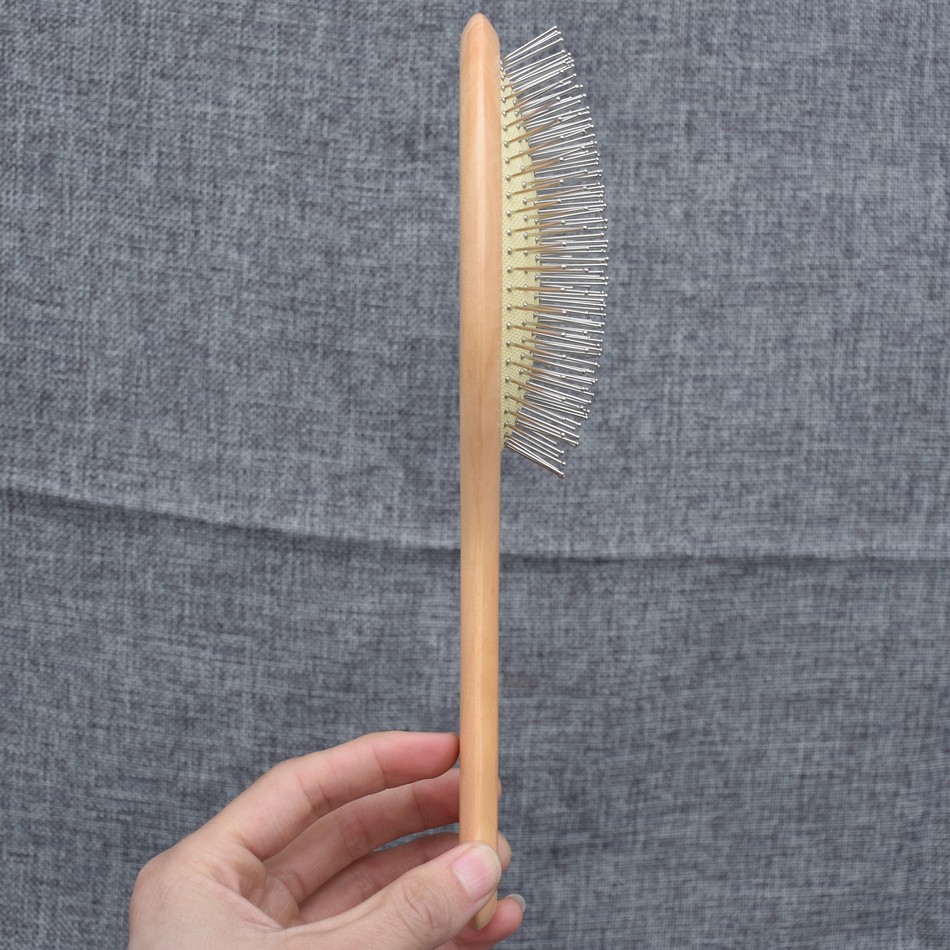Wooden Comb Anti-static Wood Paddle Air Bag Comb Hairbrush High Quality Massage Hair Brush