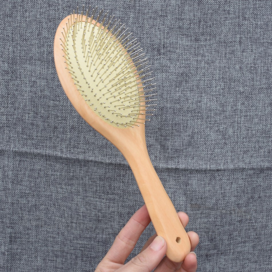 Wooden Comb Anti-static Wood Paddle Air Bag Comb Hairbrush High Quality Massage Hair Brush