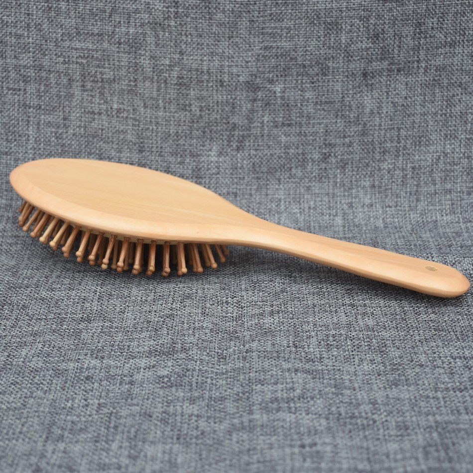 Wooden Comb Anti-static Wood Paddle Air Bag Comb Hairbrush High Quality Massage Hair Brush