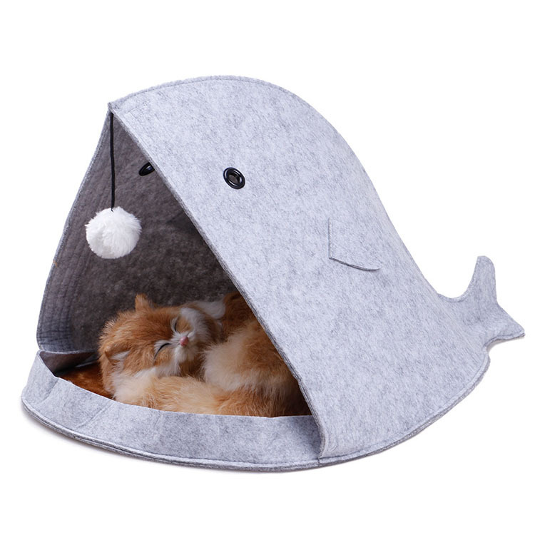 Felt cat litter simple and stylish pet litter cat owner comfortable small nest