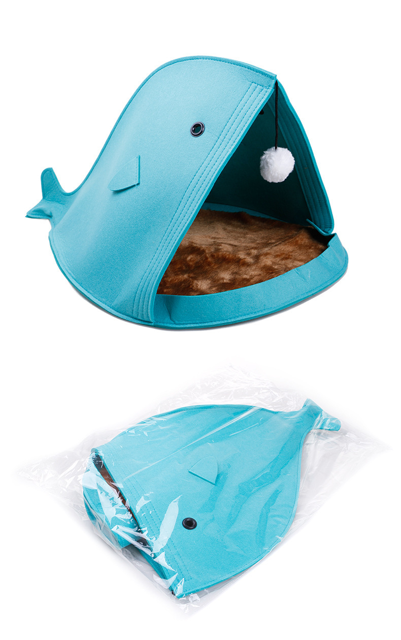 Felt cat litter simple and stylish pet litter cat owner comfortable small nest