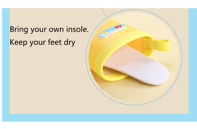 The New 3D Three-Dimensional Children&apos;s Rain Boots Anti-Skid Rain Boots For Boys and Girls.