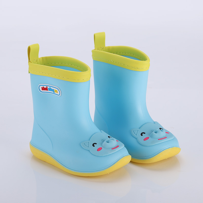The New 3D Three-Dimensional Children&apos;s Rain Boots Anti-Skid Rain Boots For Boys and Girls.