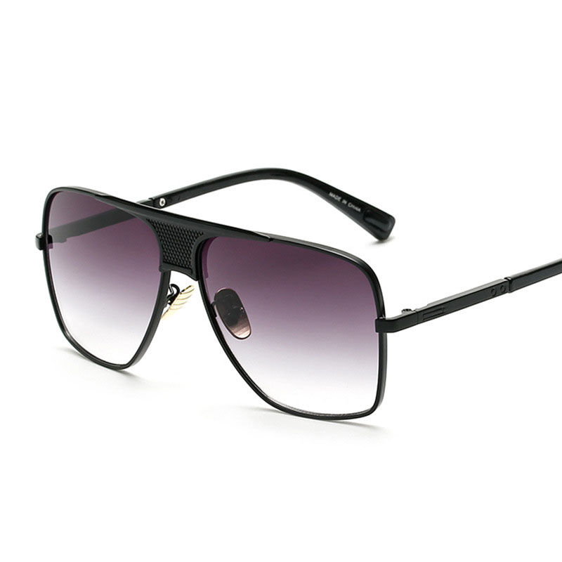 Fashion New Hot Sun Outdoor Trend Retro Men's Sunglasses Environmental Protection Material.