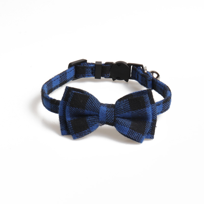 New Pet Collar Cat Bow Collar Buckle with Bell One Size 21-28cm