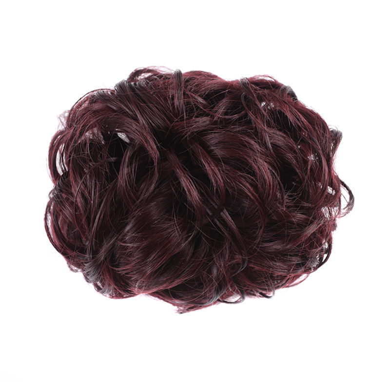 Wig Hair Ring Catch Clip Disk Hair Headdress Short Hair Female Jewelry Flower Bud Head Catch Clip