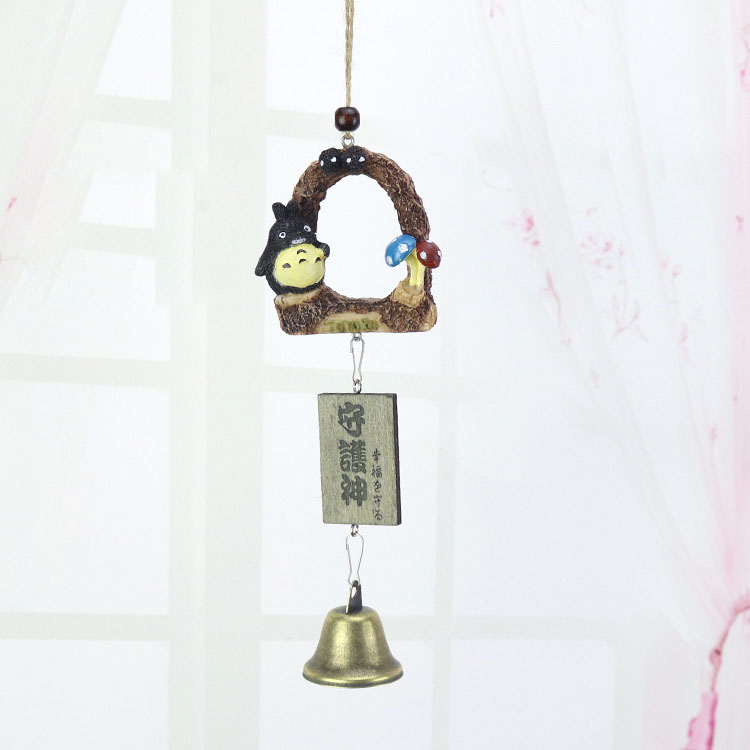 Cute Cartoon Wind Chime Resin Home Decoration Charm Student Cartoon Anime Gift.