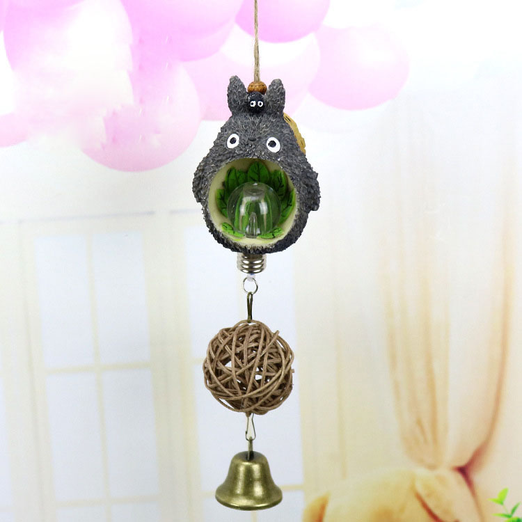 Cute Cartoon Wind Chime Resin Home Decoration Charm Student Cartoon Anime Gift.