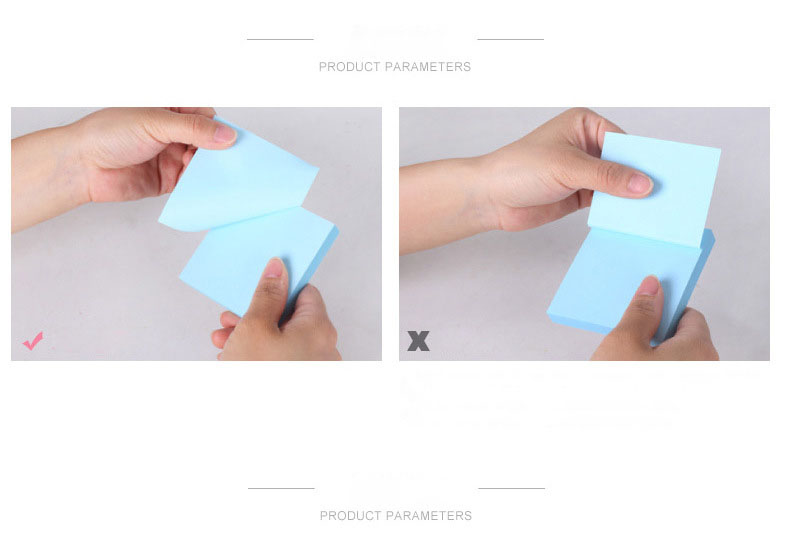 4-Color Note Paper Small Book (100 Sheets 1 Book) Message Book Casual Paper Pepsi Post-It.