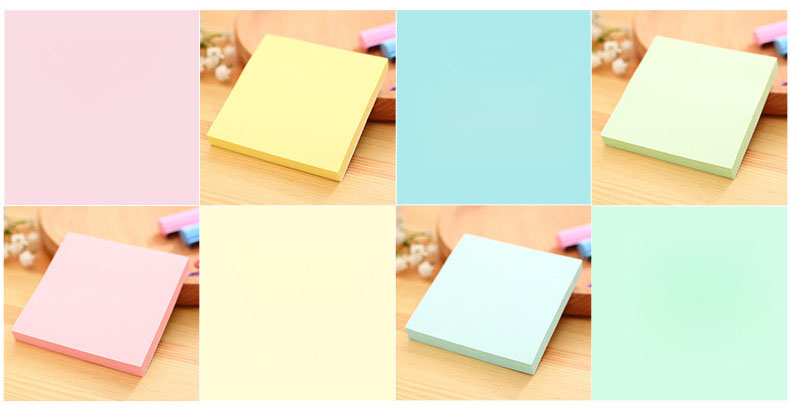 4-Color Note Paper Small Book (100 Sheets 1 Book) Message Book Casual Paper Pepsi Post-It.